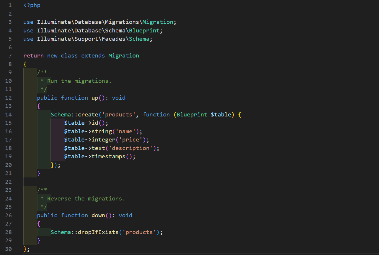 Isi file migration products